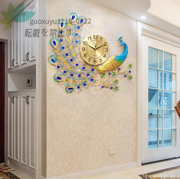 新品 フランス式壁掛け時計家庭用ホテルオフィス商店 ファクション柱