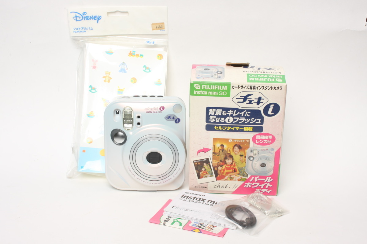 * new goods exhibition Disney album attaching Fuji film in Stax Mini30 Pearl White pearl white Cheki aa1097