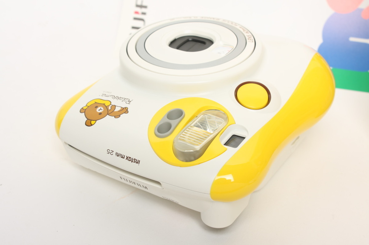 ※ 新品展示 限定品 リラックマ カタログ付 フジフィルム インスタックス Mini25 instax Cheki チェキ Rirakkuma aa1094_画像6