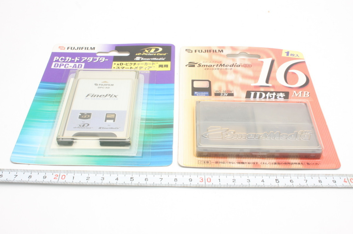 * Fuji Film PC Adapter DPC-AD Smart Media XD Memory 16MB 3892