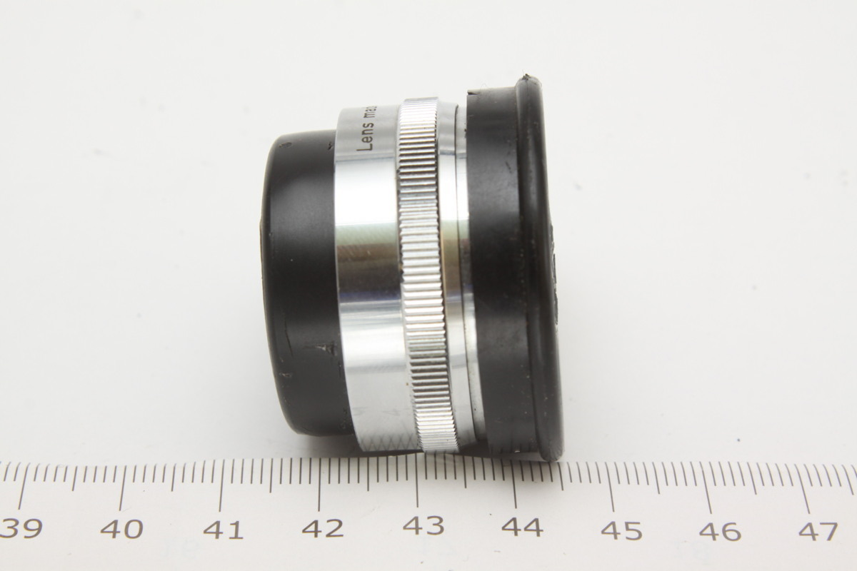 ※ 希少品 暗室 引伸機用 西ドイツ製 レンズ シュナイダー Sheneider Compnar 75mm f4.5 キャップ付 コンポナー 0428_画像6