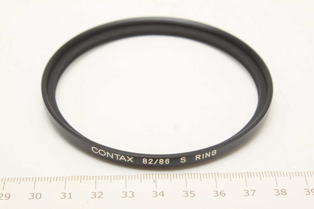 ※ コンタックス 金属リング 82/86 S Metal RING Contax Ring 82 86 S AA1036_画像1