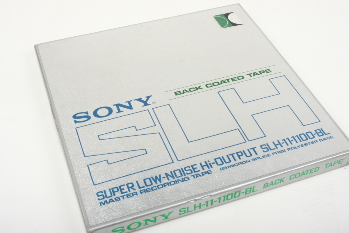 ※ 新品 不明 SONY ソニー master recording tape 金属 メタル オープンリールテープ SLH-11-1100-BL type R-11A 25micron 箱付　3894_画像8