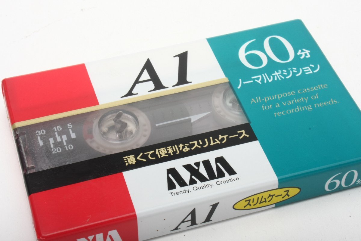 ※ 新品 Fujifilm 富士フィルム AXIA アクシア カセットテープ　計8本 A1SB60 A1SB45 片面30分往復60分 片面23分往復45分　4982_画像6