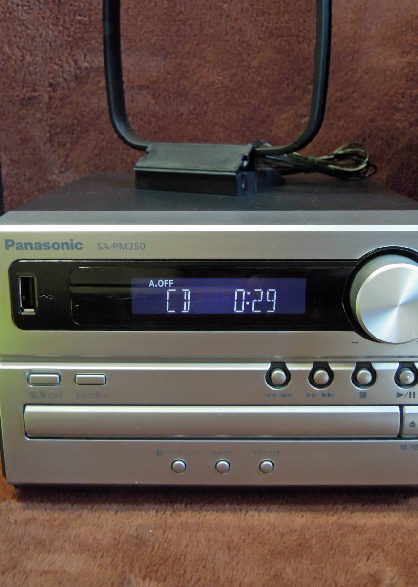 パナソニック Panasonic CDステレオシステム SC-PM250 パナソニック Panasonic CDステレオシステム SC-PM250