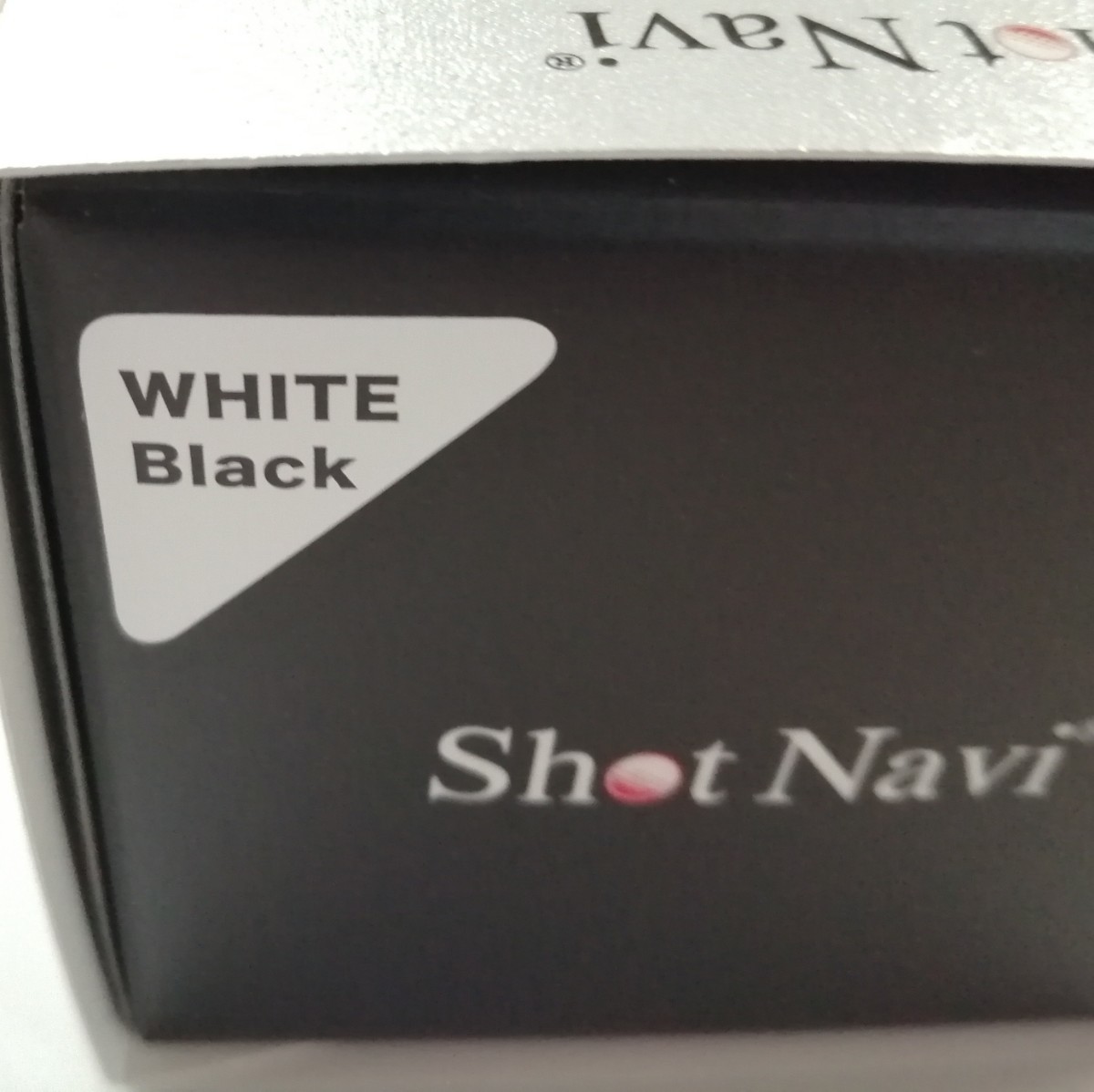 Shot Navi W1 Evolve ショットナビ エボルブ WHITE Black