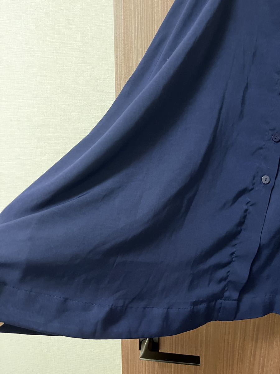 ロングスカート 紺 Ｍ〜Ｌサイズ レディース 