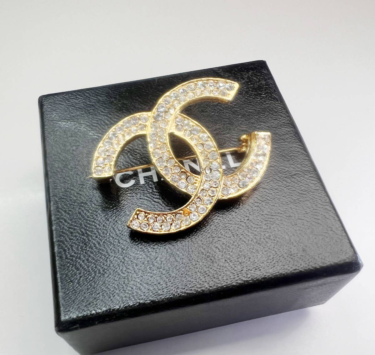  подлинный товар оценка завершено гарантия товар CHANEL Chanel Vintage здесь Mark брошь 