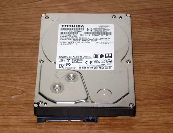 ★ 2TB ★ TOSHIBA 【 DT01ACA200 】 新同品 2021年製★YVAS_写真は流用（見た目はほぼ同じです。）