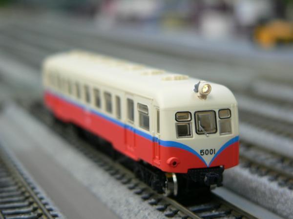 もけいや松原*ライト点灯特製品 岡山臨港鉄道キハ5001 M付 もけいや松原*ライト点灯特製品 岡山臨港鉄道キハ5001 M付