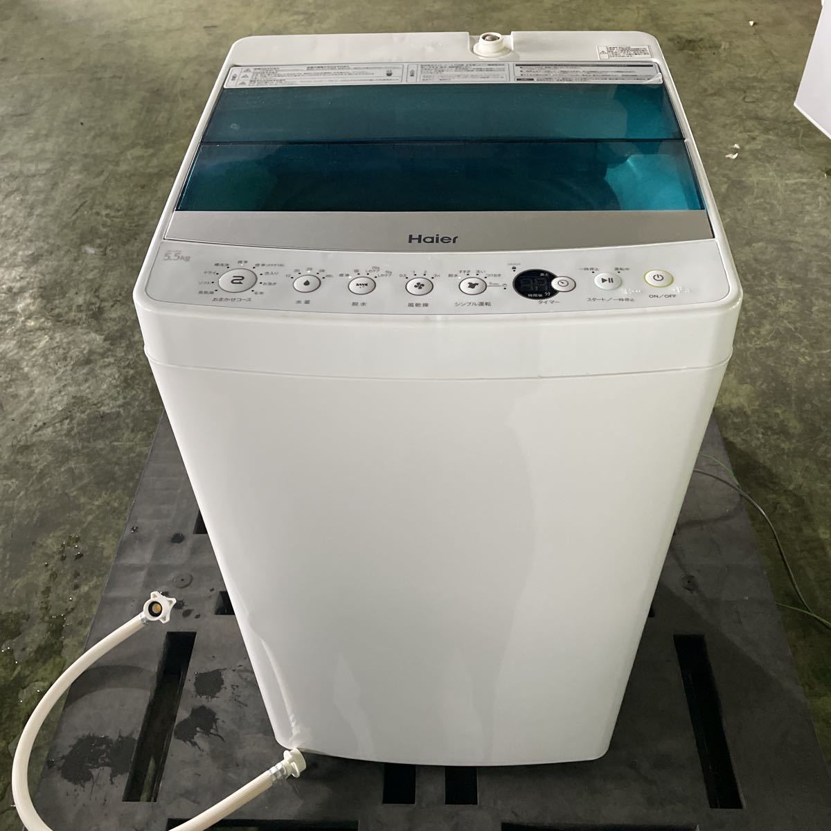 K0512-17 ◇ハイアール 全自動洗濯機 5.5kg JW-C55A 2016年 の商品詳細 ...