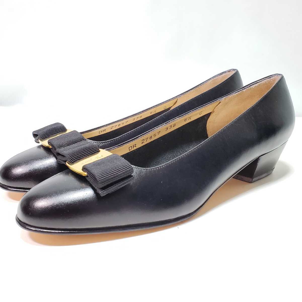 スタイルズ(STYLES) 【未使用】フェラガモ Feragamo VARA NERO CALF