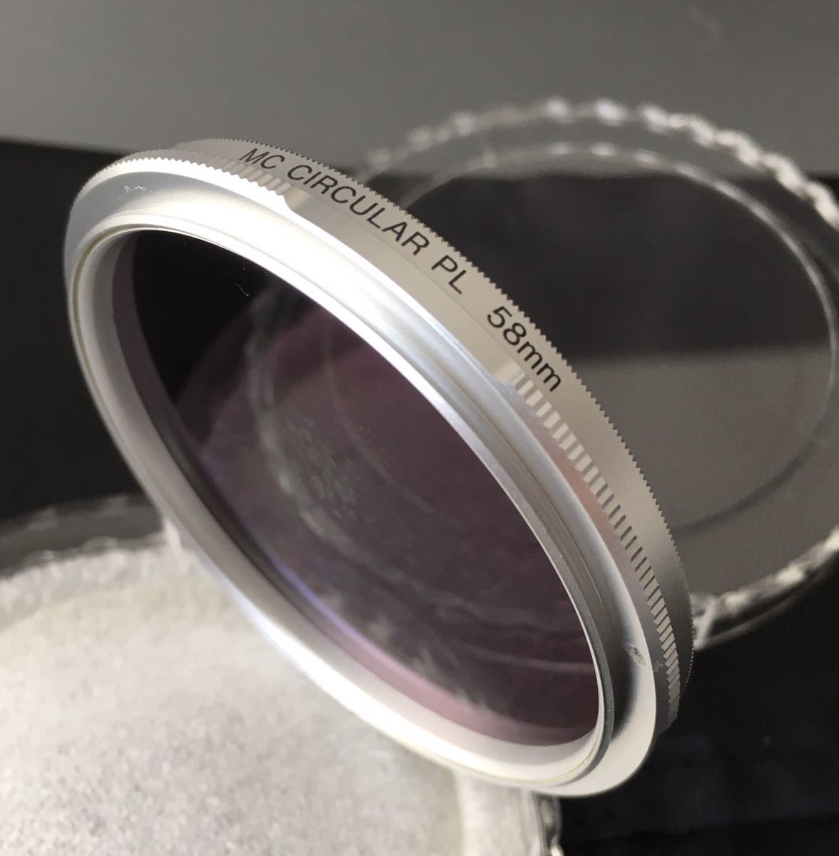 ソニー純正品】[SONY MC CIRCULAR PL 58mm 円偏光フィルター ソニー純正品】[SONY MC CIRCULAR PL 58mm 円偏光フィルター