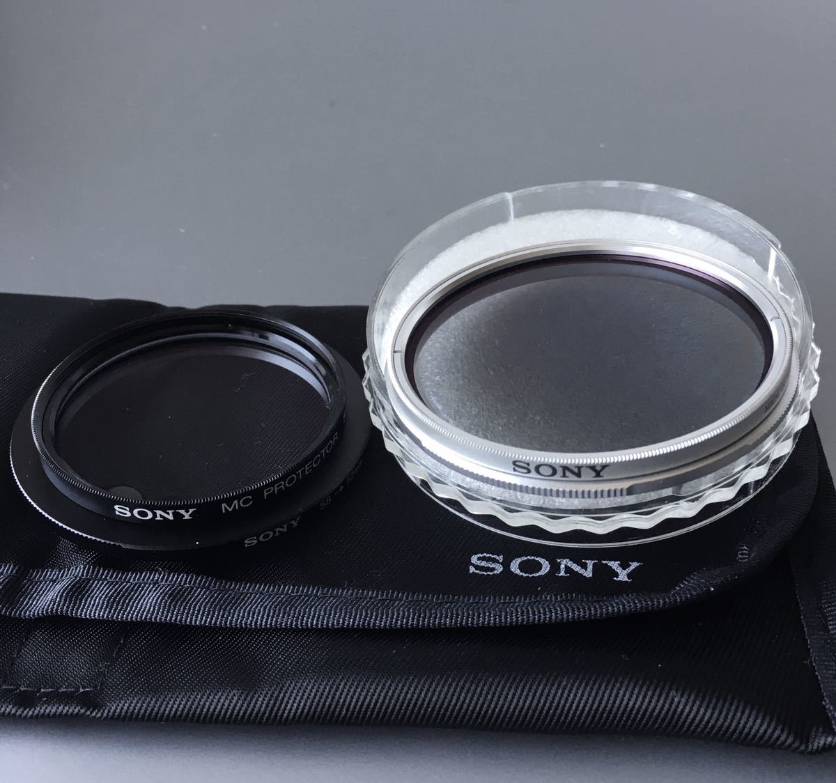 ソニー純正品】[SONY MC CIRCULAR PL 58mm 円偏光フィルター ソニー純正品】[SONY MC CIRCULAR PL 58mm 円偏光フィルター