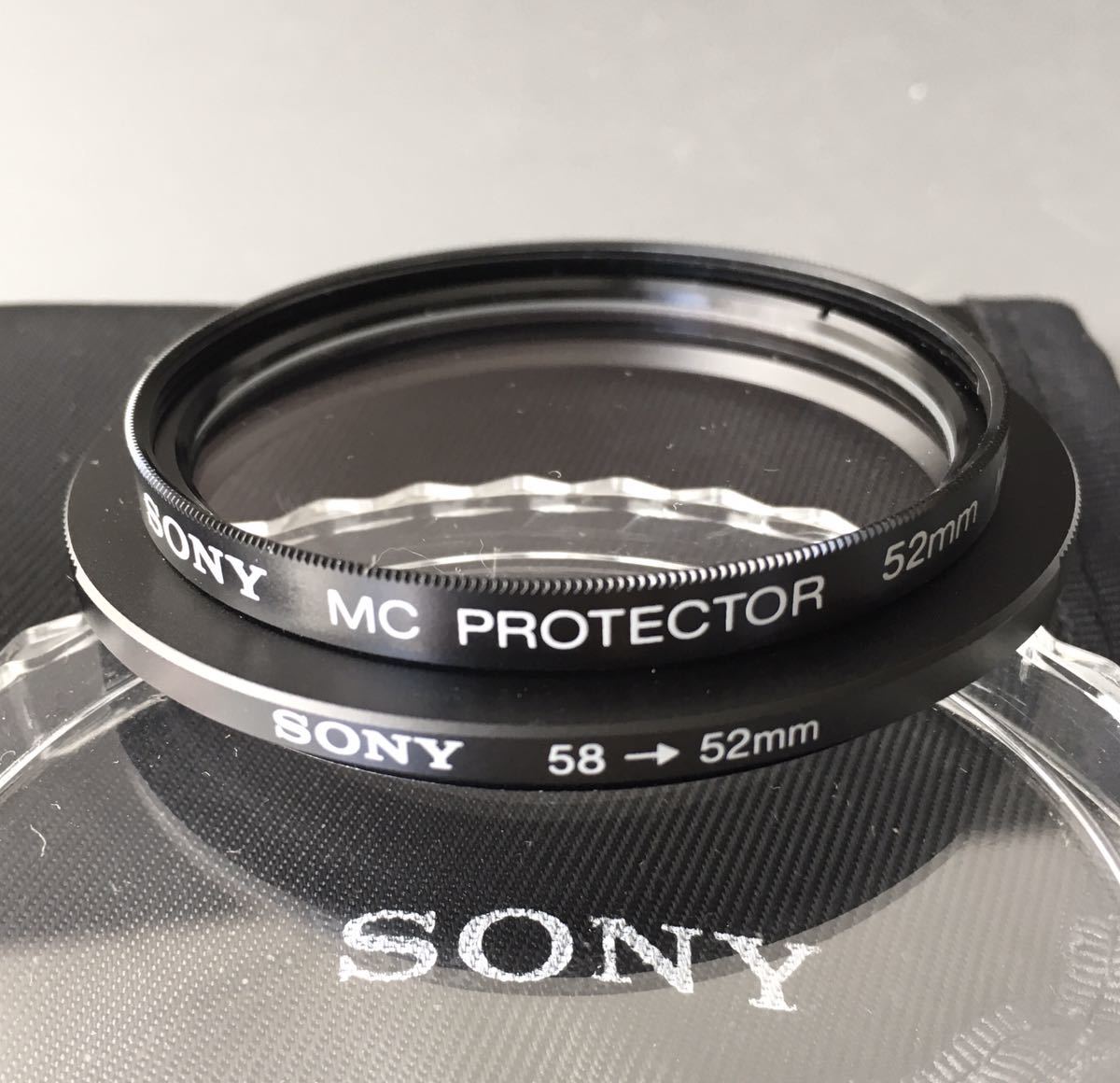 ソニー純正品】[SONY MC CIRCULAR PL 58mm 円偏光フィルター ソニー純正品】[SONY MC CIRCULAR PL 58mm 円偏光フィルター