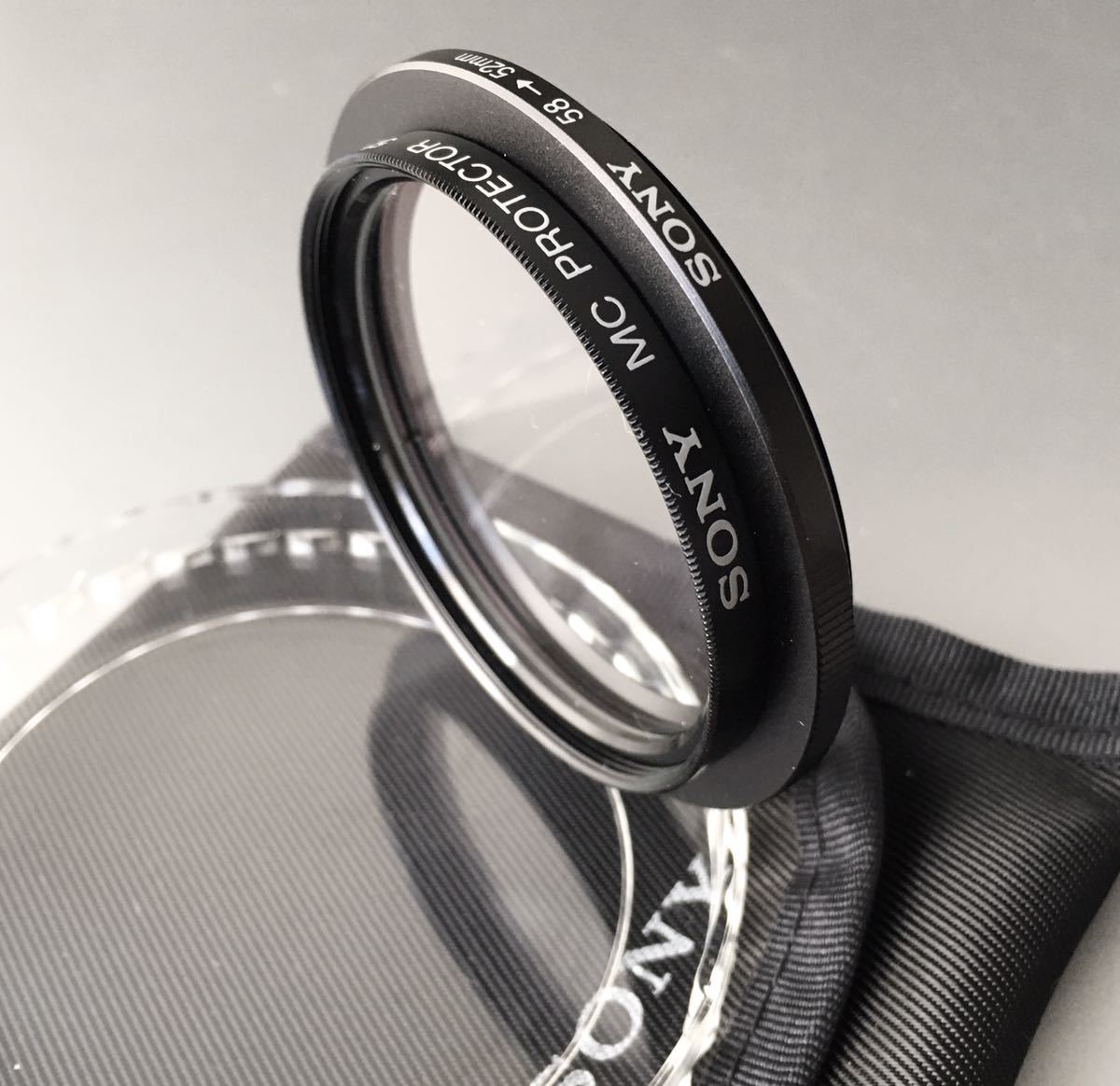 ソニー純正品】[SONY MC CIRCULAR PL 58mm 円偏光フィルター ソニー純正品】[SONY MC CIRCULAR PL 58mm 円偏光フィルター
