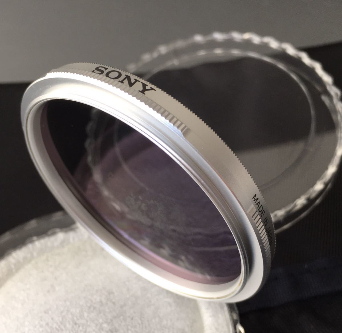 ソニー純正品】[SONY MC CIRCULAR PL 58mm 円偏光フィルター ソニー純正品】[SONY MC CIRCULAR PL 58mm 円偏光フィルター
