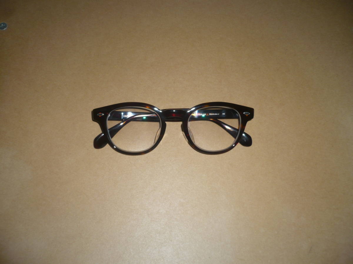 OLIVER PEOPLES Sheldrake-J 362 日本製 国内正規品 程度良好 廃盤