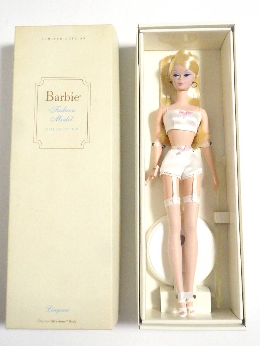 MATTEL　マテル バービー ファッションモデル・コレクション Lingerie Barbie Doll ホワイト ランジェリー_画像1