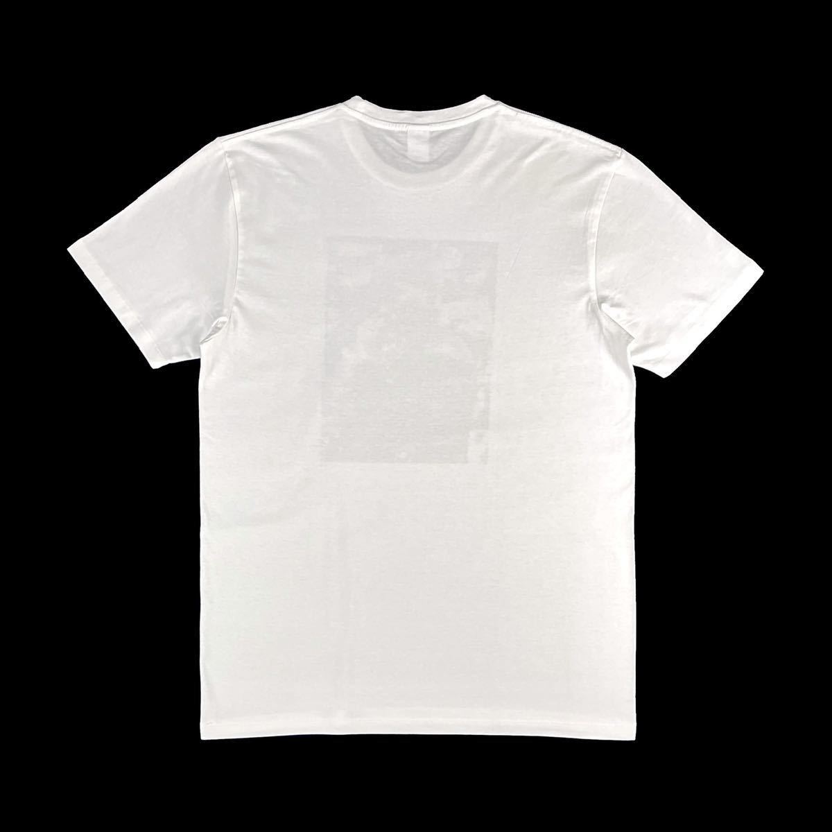 新品 ビッグプリント 2pac 西海岸 ギャングスタ ヒップホップ 白 Tシャツ-
