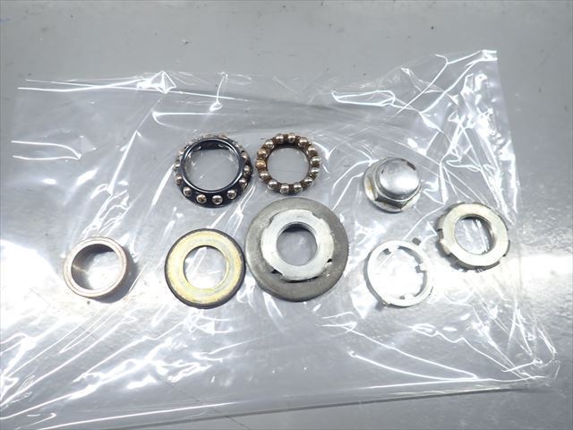 βDD22-2 Honda Bros 400 BROS NC25 (S63 year ) original stem nut for exchange .! one part dent equipped! bearing is extra ...