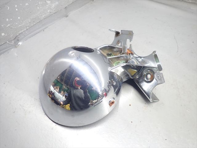 βDE06-1 カワサキ エリミネーター250V VN250A (H13年式) 動画有 純正 ヘッドライトケース 破損無し! レンズ取付幅約16㎝_画像7