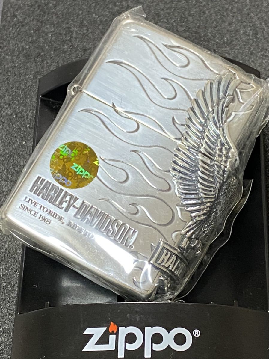 Zippo ジッポー ハーレーダビッドソン 1994年製 メタル貼 新品 タバコ