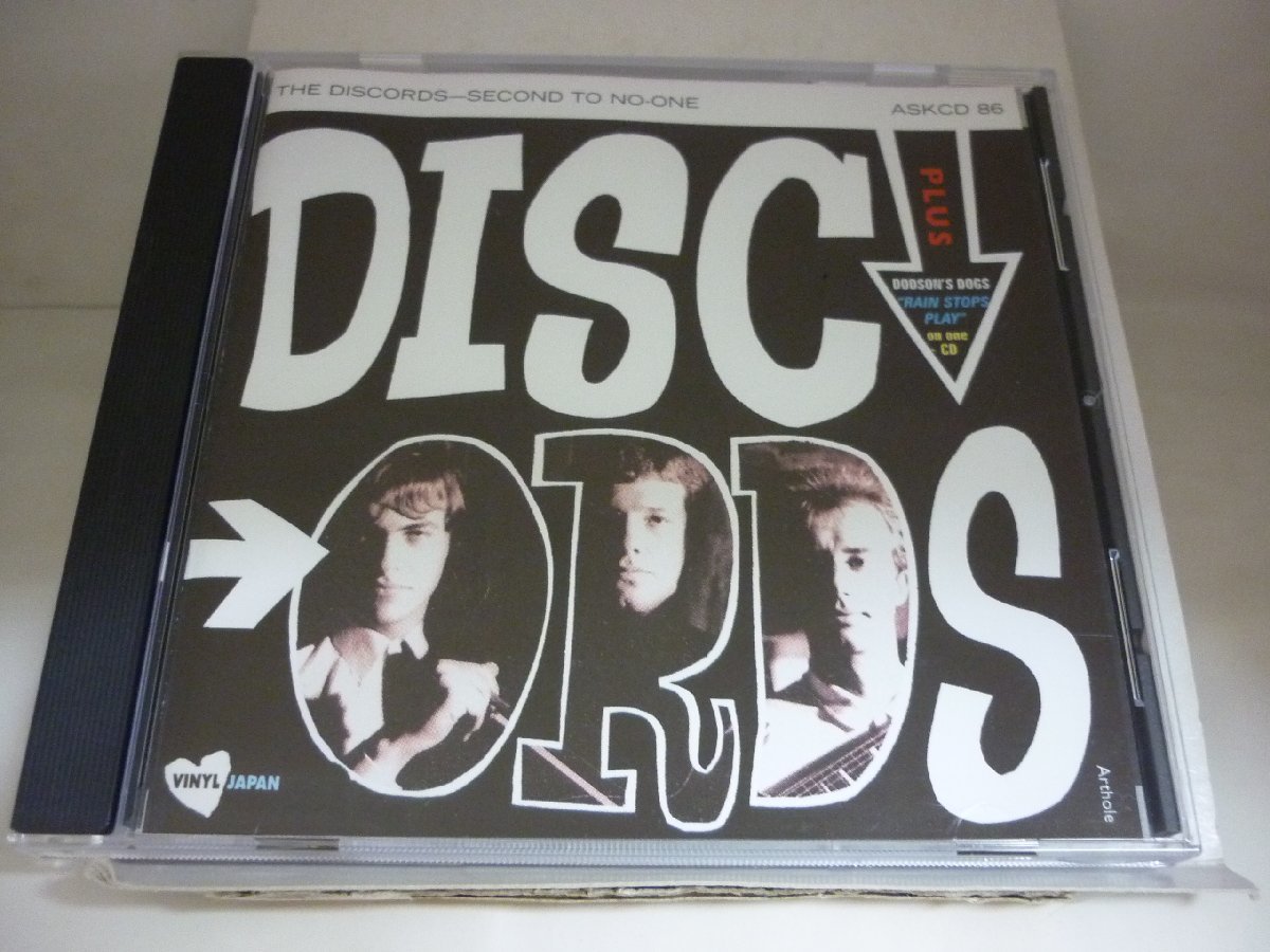 CDB0230　THE DISCORDS/DODSON'S DOGS　/　SECOND TO NO-ONE/RAIN STOPS PLAY　/　輸入盤中古CD_画像1