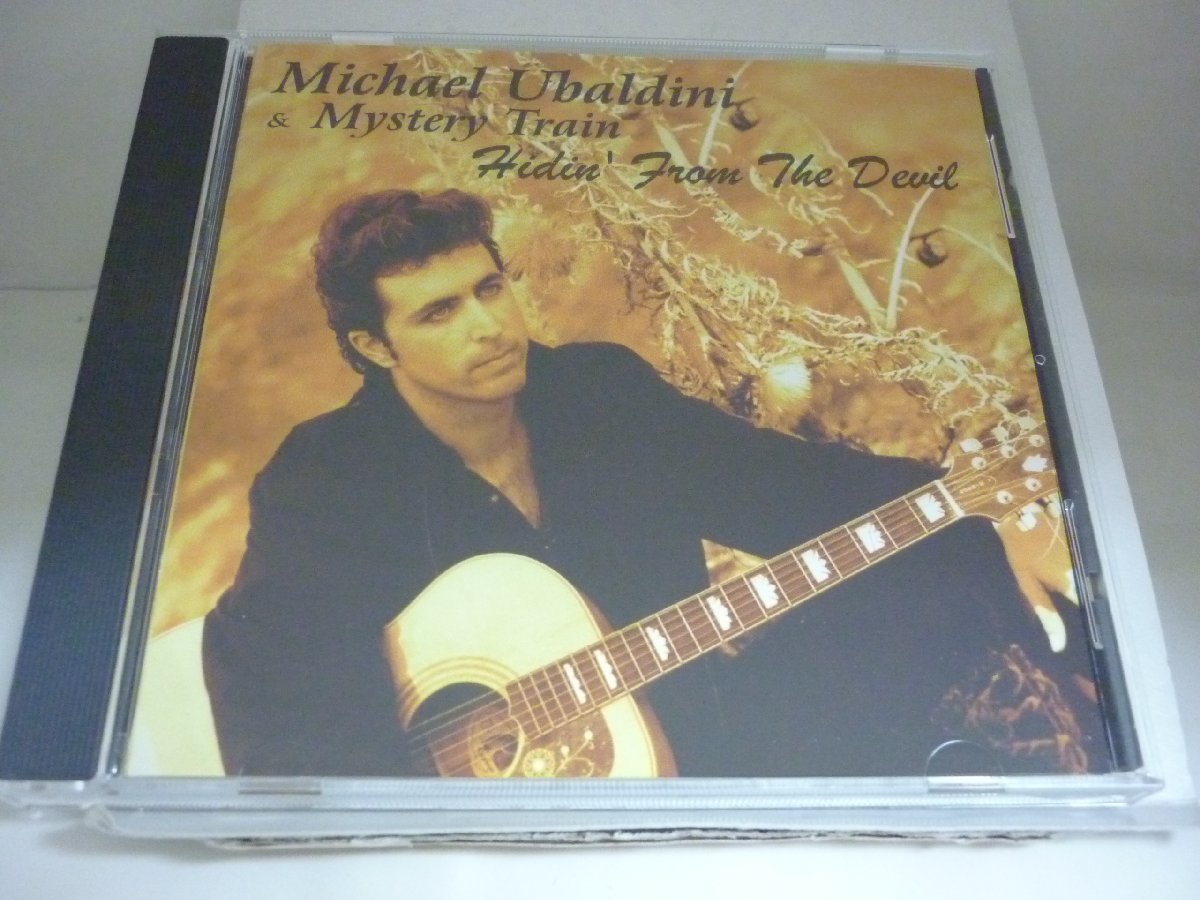 CDB0410　MICHAEL UBALDINI & MYSTERY TRAIN / HIDIN' FROM THE DEVIL / 輸入盤中古CD_画像1