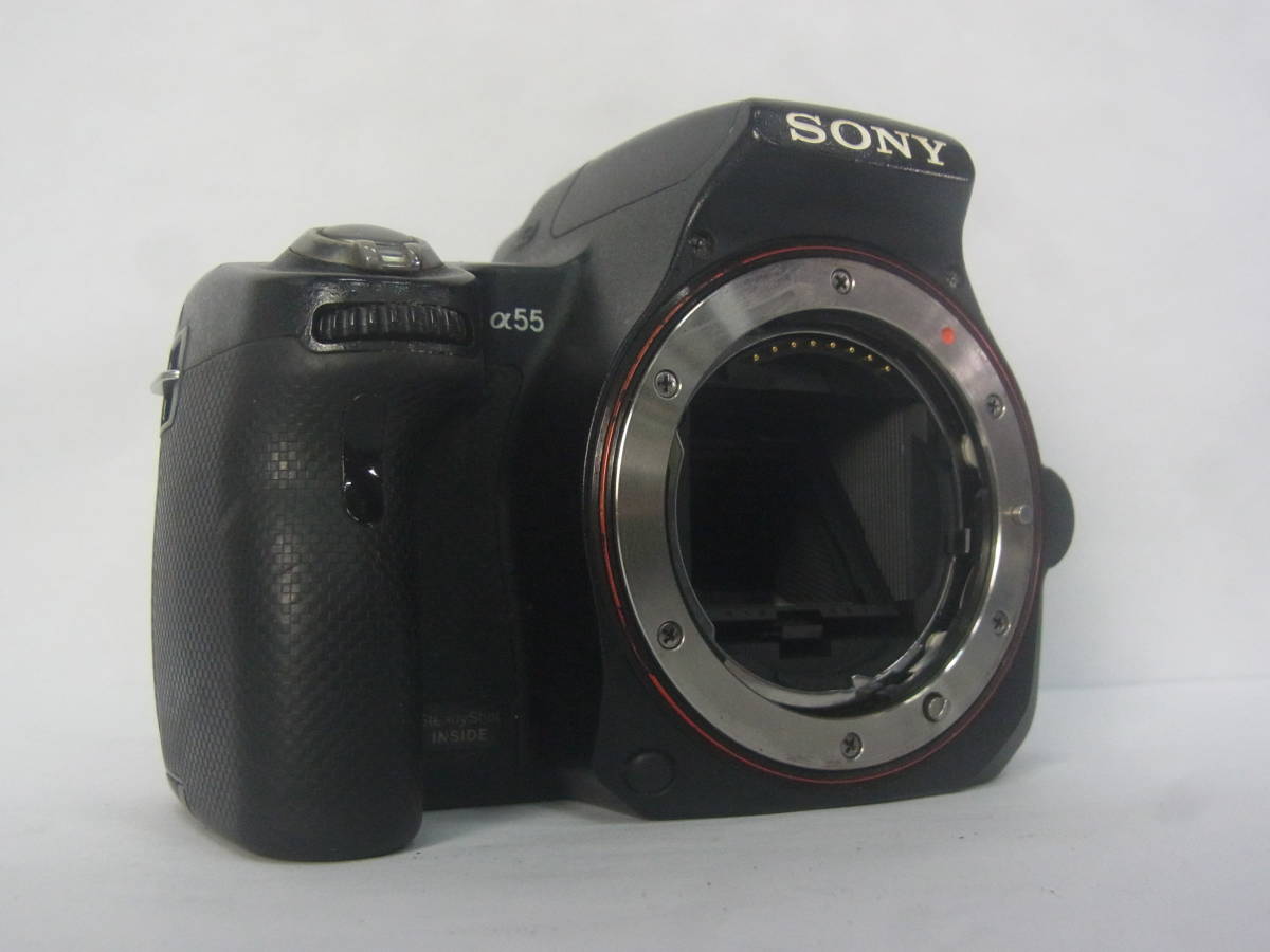 CE60/バッテリー付き/Sony ソニー α55 SLT-A55V HD AVCHD レンズ無し 一眼 デジタル カメラ_画像2