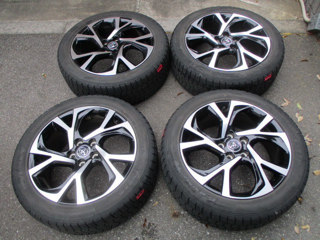 トヨタ 純正 C-HR CH-R CHR アルミ ホイール タイヤ 18インチ 7j +50