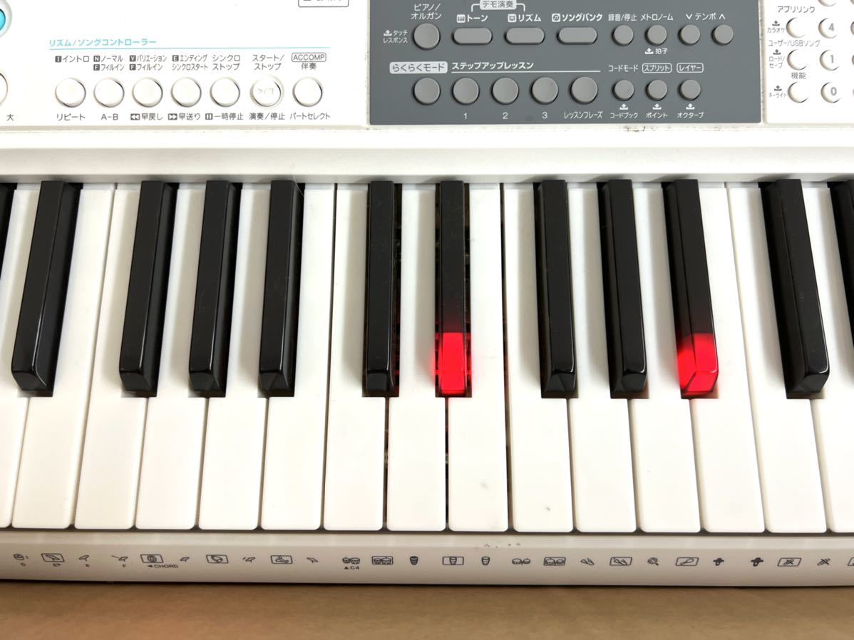 7008 ◯【2019年製】 CASIO LK-516 カシオ デジタルピアノ 光