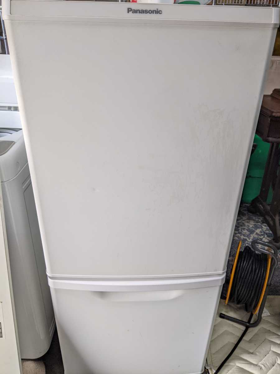 直接引取限定】 パナソニック 冷凍冷蔵庫 2ドア 冷蔵庫 138L 2020年 NR-B14CW-W