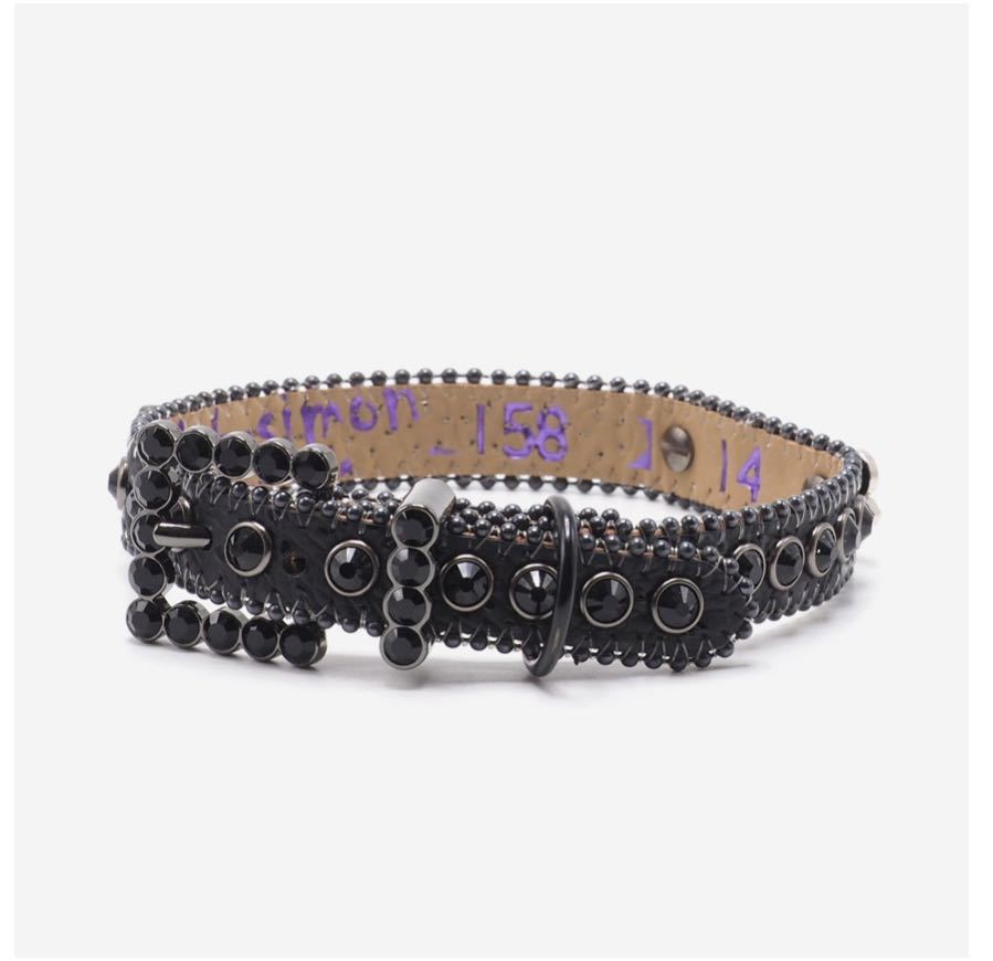 国内正規品 Supreme B.B. Simon Studded Dog Collar シュプリーム BBサイモン スタッズ ドッグカラー 首輪 黒 S_画像1