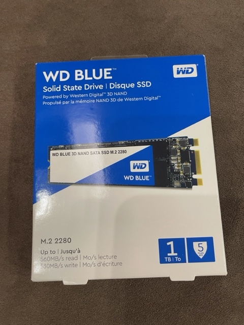 ★新品未開封★ WD BLUEシリーズ 3DNAND M.2 SSD 1TB ★送料無料★