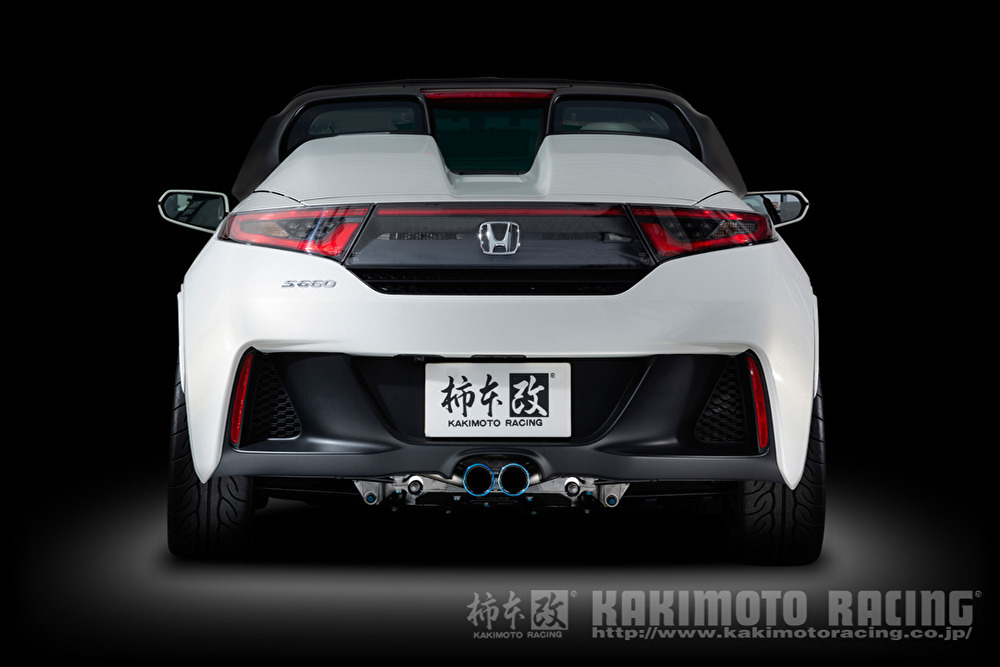 個人宅発送可能 柿本 マフラー Class KR HONDA S660 DBA,3BA-JW5 ターボ S07A 2WD CVT/*6MT (H713103)_画像2