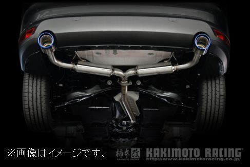 個人宅発送可能 柿本 マフラー Class KR ステンレステール MAZDA CX-8 3DA-KG2P ディーゼルターボ 4WD 6AT (Z71339P)_画像4