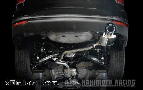 自動車関連業者直送限定 柿本 カキモト マフラー Class KR SUBARU スバル フォレスター 4WD SJ5 2.0 NA (B71352)_画像4