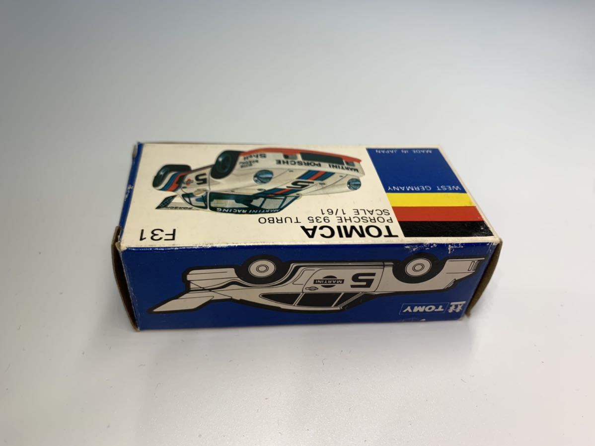 1円スタート トミカ 青箱 F31 ポルシェ935ターボ SCALE 1/61 トミカ