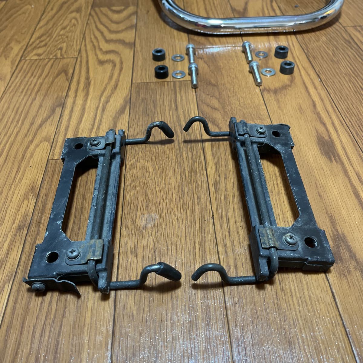 ゼファー400 純正タンデムバー 荷掛けフック グラブバー ゼファーχ