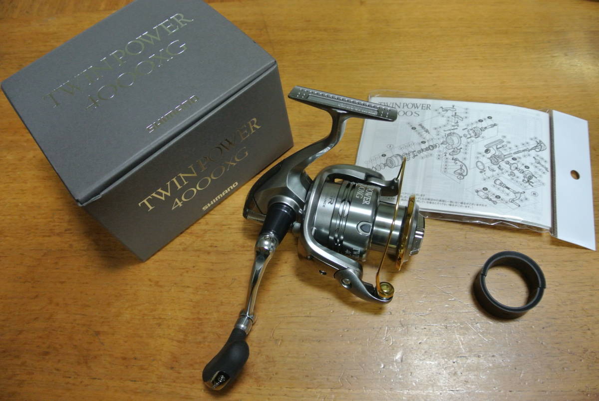♪♪超美品 シマノ 11 ツインパワー 4000XG 日本製♪♪ distribella.com