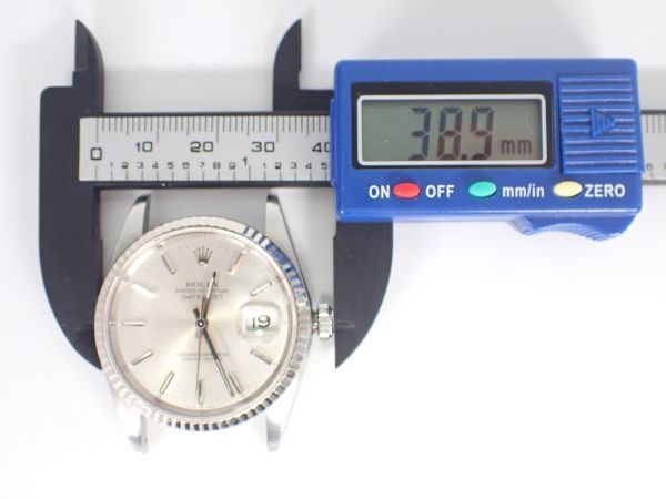 ROLEX ロレックス 腕時計 DATE JUST デイトジャスト 自動巻き メンズ 16234 X番 稼働品 箱 ギャランティー付き_画像7