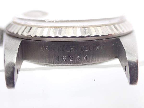 ROLEX ロレックス 腕時計 DATE JUST デイトジャスト 自動巻き メンズ 16234 X番 稼働品 箱 ギャランティー付き_画像5