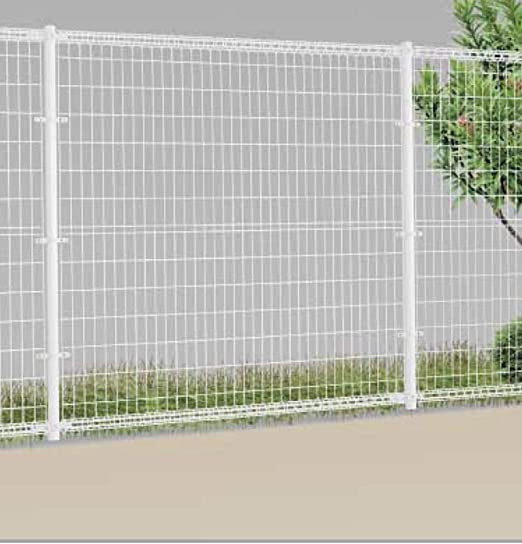  mesh fence beige height 146× width 198.8 garden DIY. wall .. steel .. outdoors 