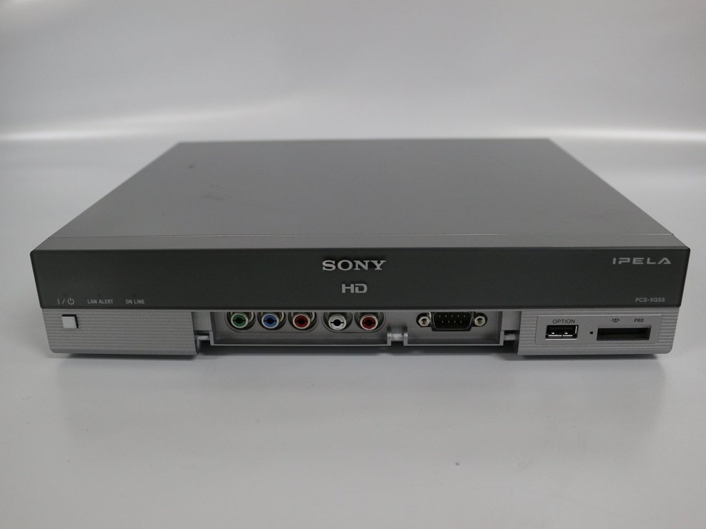  secondhand goods SONY HD video meeting system PCS-XG55S. camera unit PCSA-CXG80. set remote control attaching cash on delivery possible 