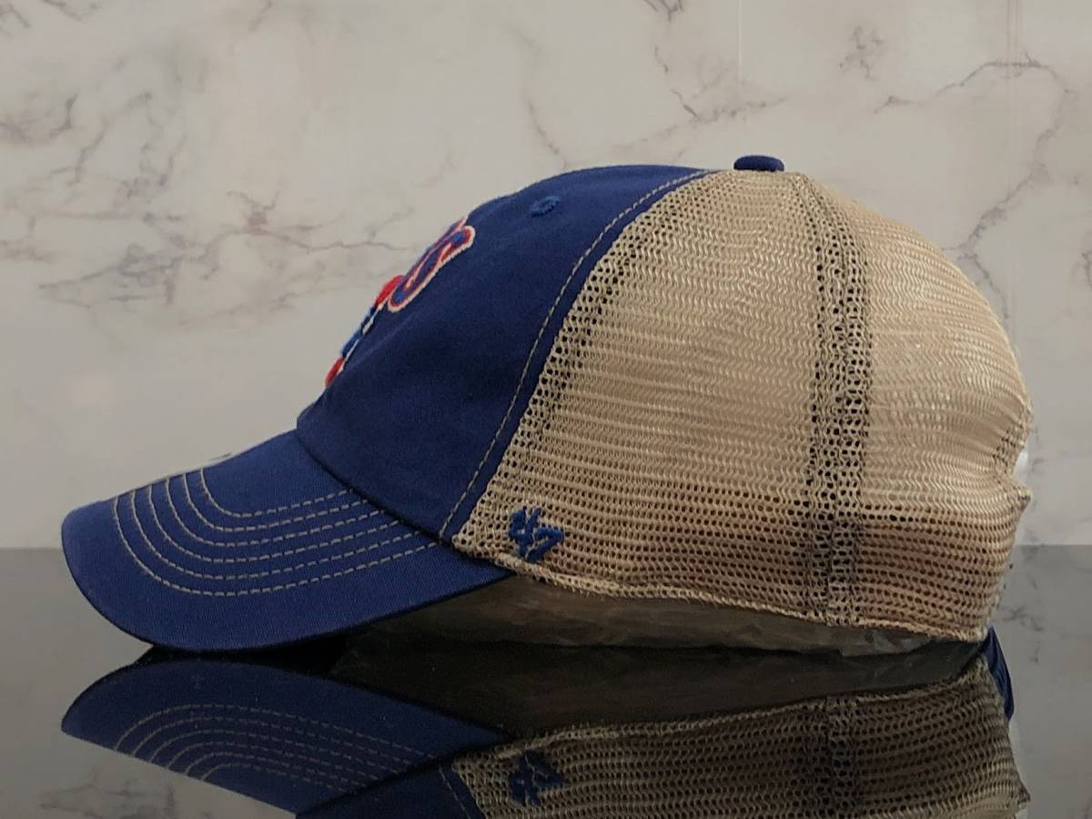 【未使用品】845S クール★’47 BRAND ’47ブランド×MLB シカゴ・カブス Chicago Cubs コラボ デザイン キャップ 帽子 CAP《FREEサイズ》_画像4