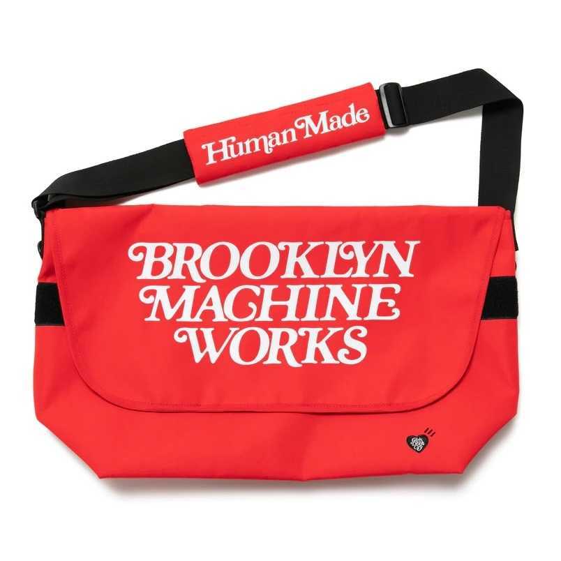 新品 HUMAN MADE BROOKLYN MACHINE WORKS Girls Don’t Cry HM×BMW×GDC BAG ヒューマンメイド メッセンジャーバッグ Verdy Red 赤 _画像1