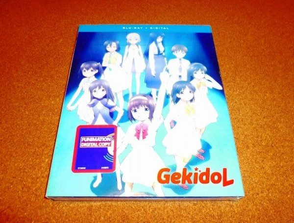 完売 中古BD 【ゲキドル】全12話+OVABOX!北米版ブルーレイ 日本