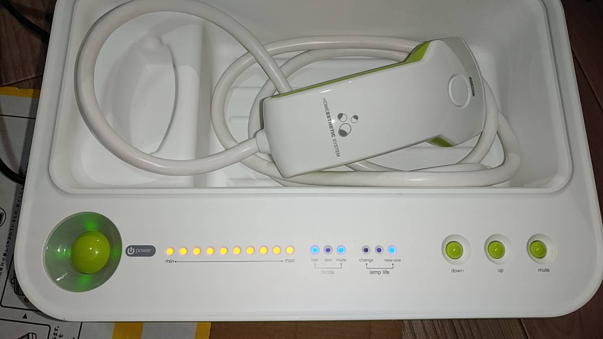 家庭用 脱毛器 イーモリジュ NIPL-1080 光脱毛 フラッシュ式 ケノンの
