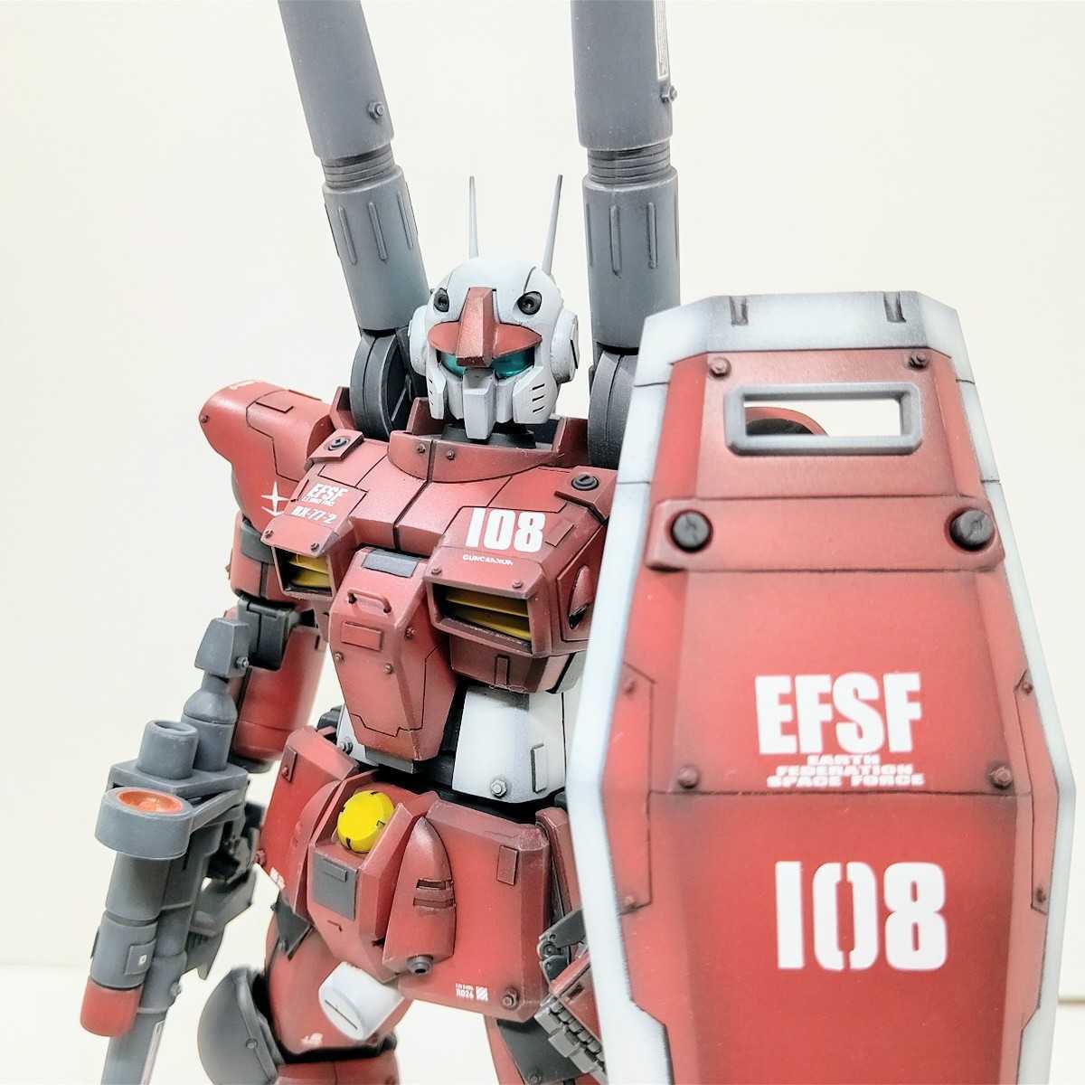 MG RX-77 「ガンキャノン 」改修 ガンキャノン108 カイ・シデン MG RX-77 「ガンキャノン 」改修 ガンキャノン108 カイ・シデン